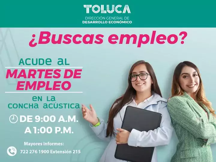 ¿Buscas una oportunidad de trabajo Te invitamos a nuestro MartesDeEmpleo jpg