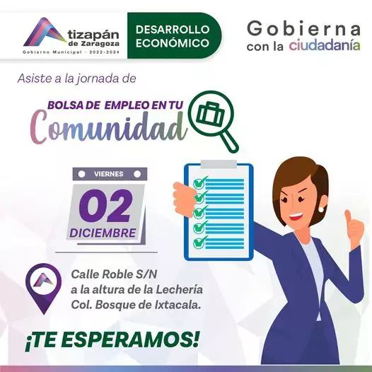 ¿Estas en busca de empleo Asiste a la jornada de jpg