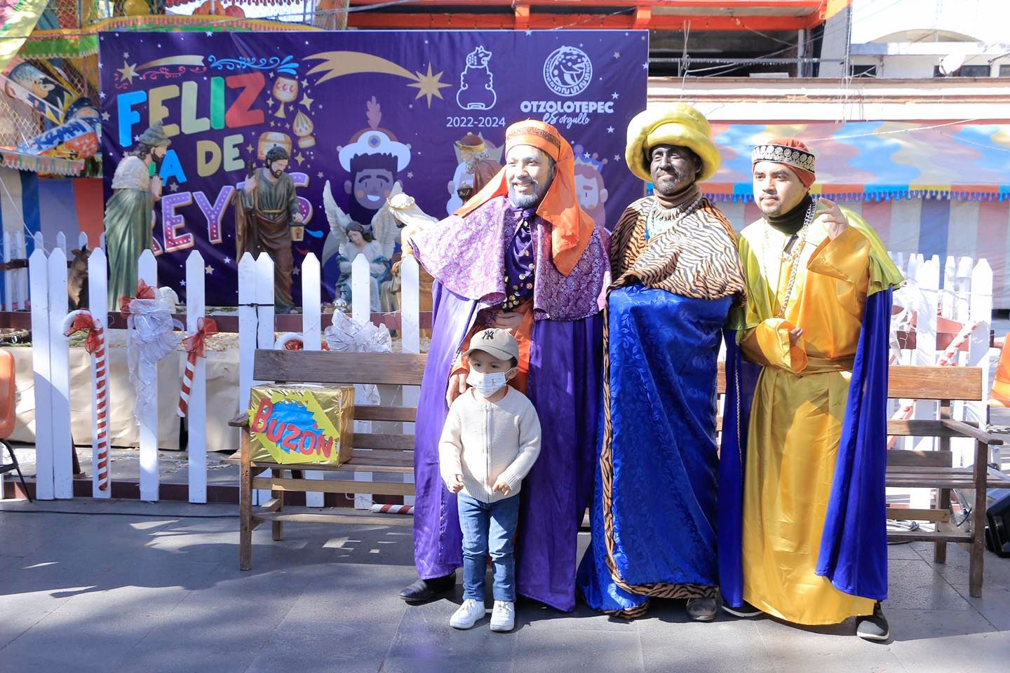 1672942617 9 ¡Se van Los Reyes Magos visitaron Otzolotepec antes de comenzar