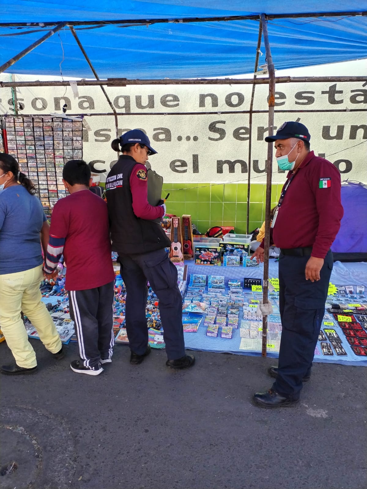 1673020542 596 LA DIRECCION GENERAL DE PROTECCION CIVIL Y BOMBEROS HACE RECORRIDOS