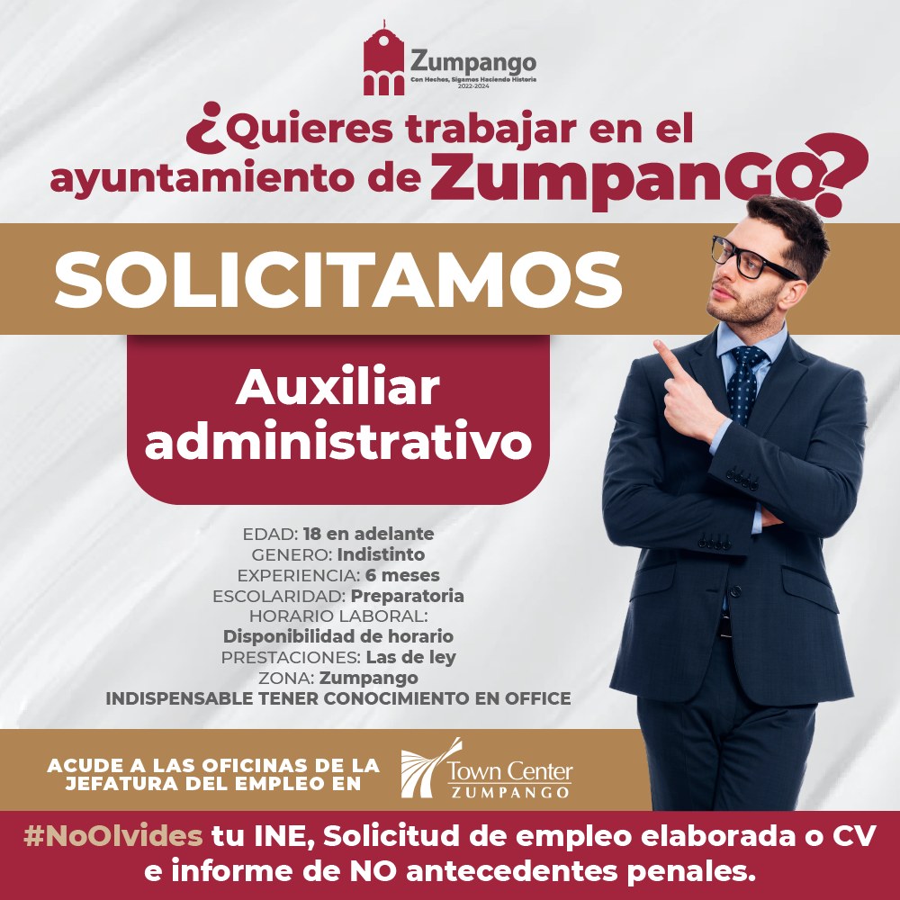 1673120556 364 ¿Quieres trabajar en el Ayuntamiento de ZumpanGO y en ODAPAZ