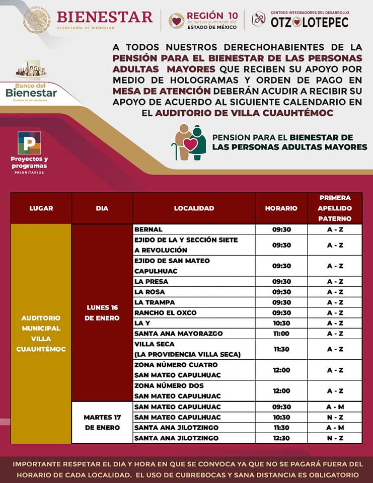 1673218936 562 ¡No te quedes fuera Consulta aqui las fechas correspondientes a