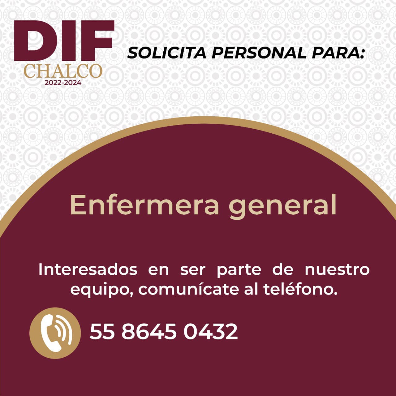 1673532759 547 ¿Te gustaria ser parte de nuestro equipo de DIFChalco