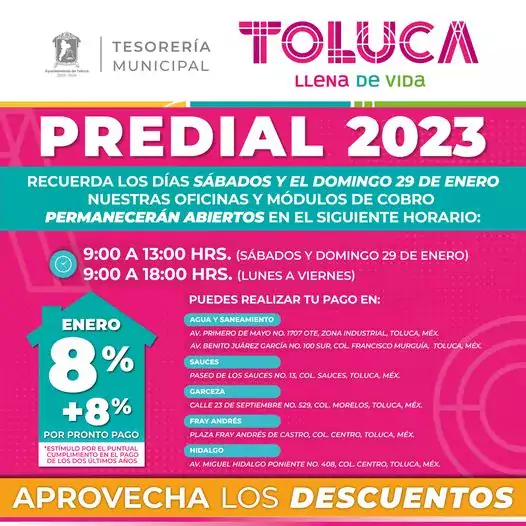 1673615507 Realiza el pago de tu Predial2023 con el 8 de jpg