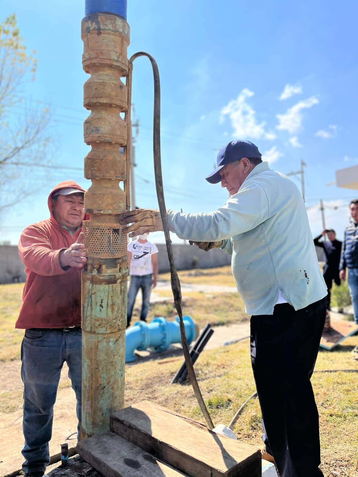 1673736460 959 Estamos comenzando la instalacion de la bomba de extraccion de