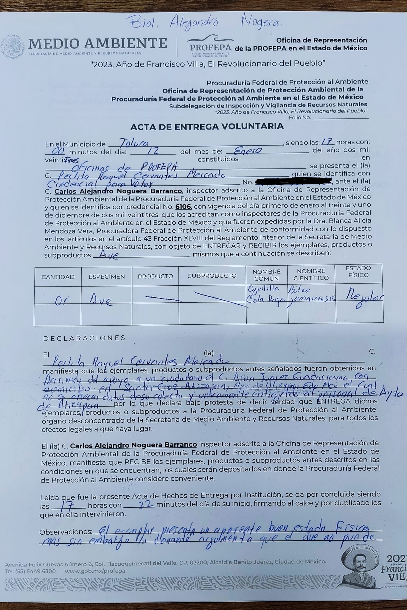 1673895589 707 Agradecemos y reconocemos al Ciudadano Aron Juarez Guadarrama por su