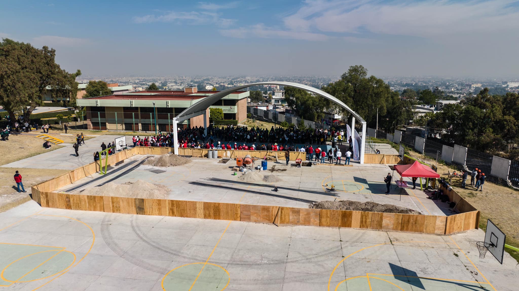 1673992413 933 ¡UnaObraEnCadaEscuela llego a Cecytem Coacalco Con la construccion del nuevo