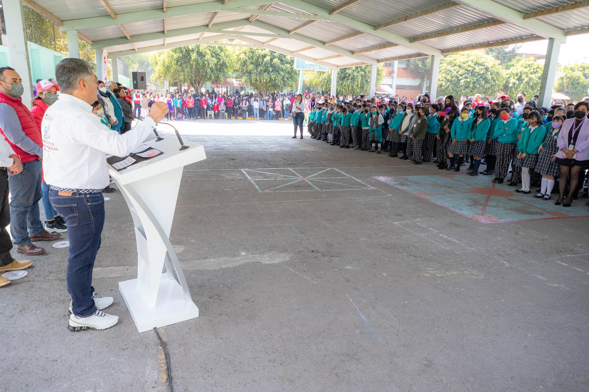 1674082564 441 Nuestro presidente municipal David Sanchez Isidoro continua recorriendo las in