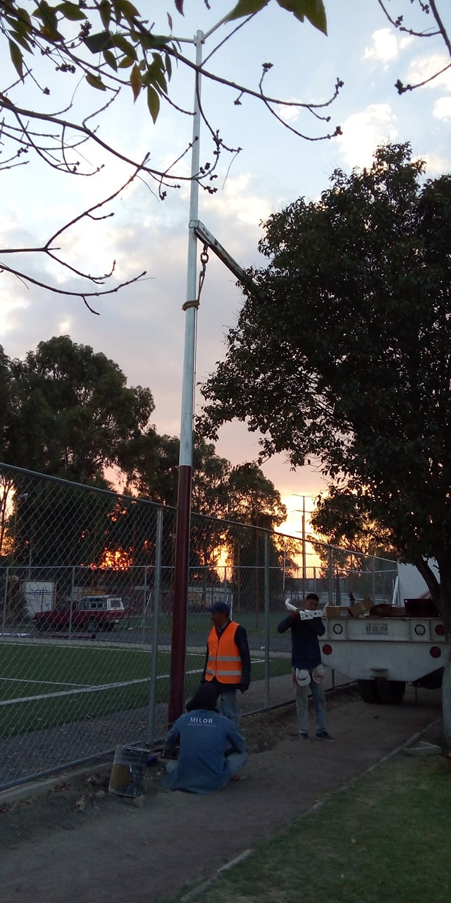 1674138767 701 El Ayuntamiento de Texcoco realiza la instalacion de luminarias en