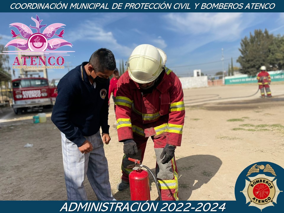 1674157666 322 La Coordinacion Municipal de Proteccion Civil y Bomberos Atenco imparten