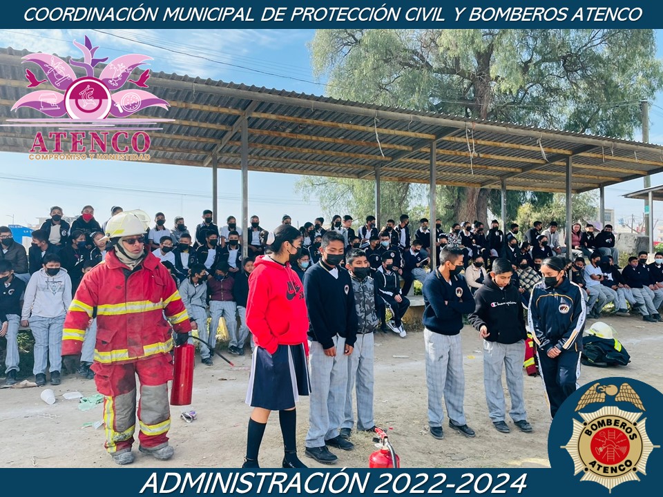 1674157666 590 La Coordinacion Municipal de Proteccion Civil y Bomberos Atenco imparten