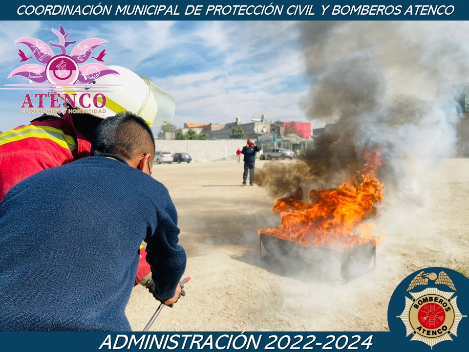 1674157667 248 La Coordinacion Municipal de Proteccion Civil y Bomberos Atenco imparten