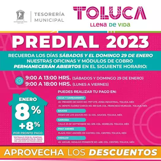 1674334908 Predial2023 Ahorra y aprovecha la bonificacion del 8 de jpg