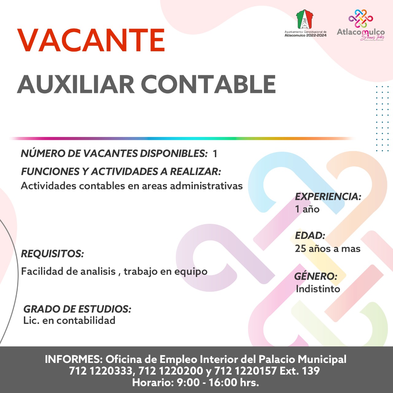 1674495634 734 ¡Te compartimos las vacantes de empleo correspondientes a esta semana