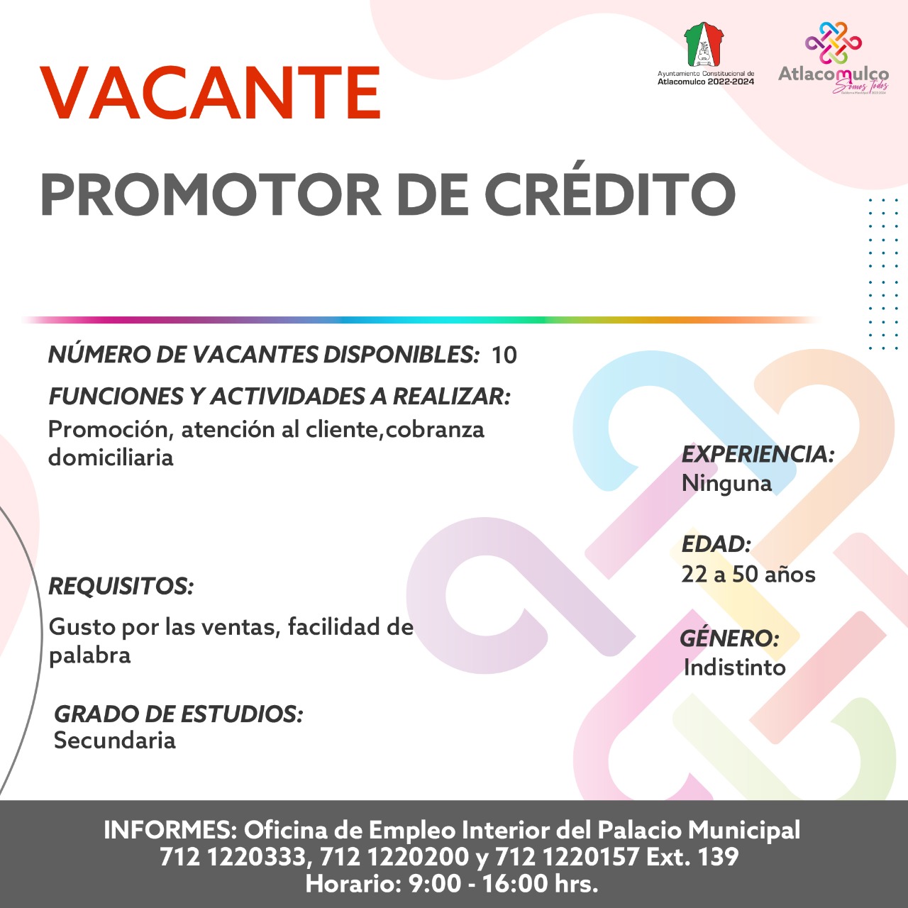 1674495634 930 ¡Te compartimos las vacantes de empleo correspondientes a esta semana