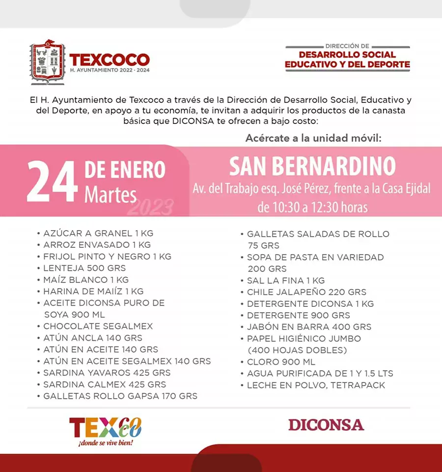 1674500876 Informacion importante El Ayuntamiento de Texcoco y DICONSA trae para jpg