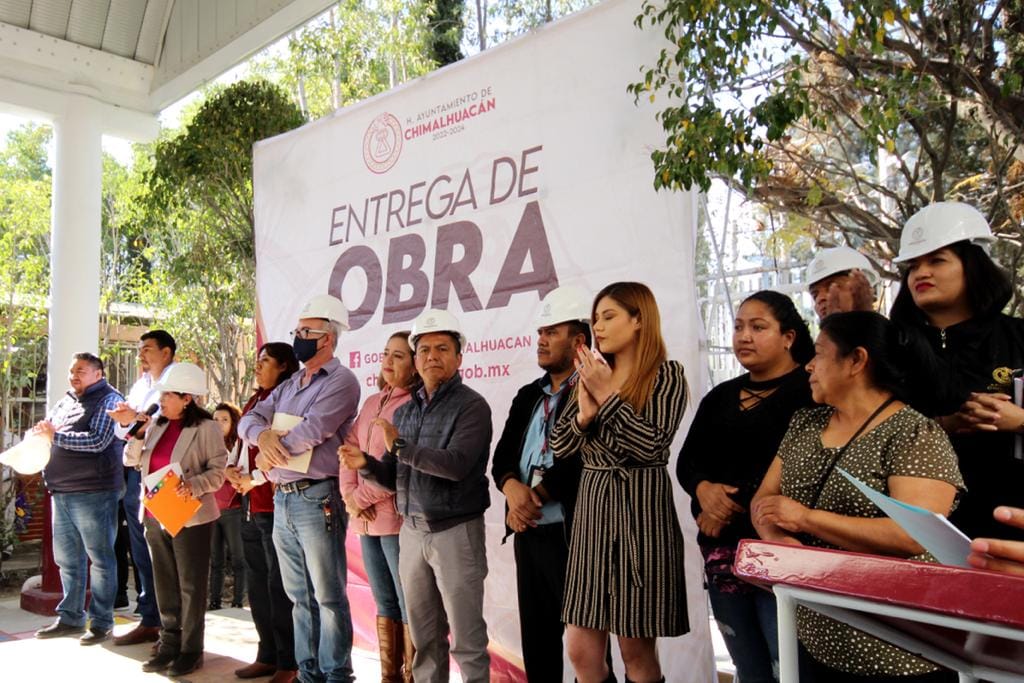 1674594303 594 GOBIERNO DE CHIMALHUACAN BENEFICIA CON ARCOTECHO A ESTUDIANTES DEL PREESCOLAR