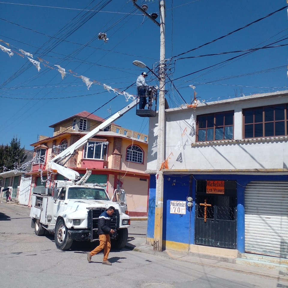 1674600478 863 La Coordinacion de Alumbrado Publico de Otumba por instrucciones del