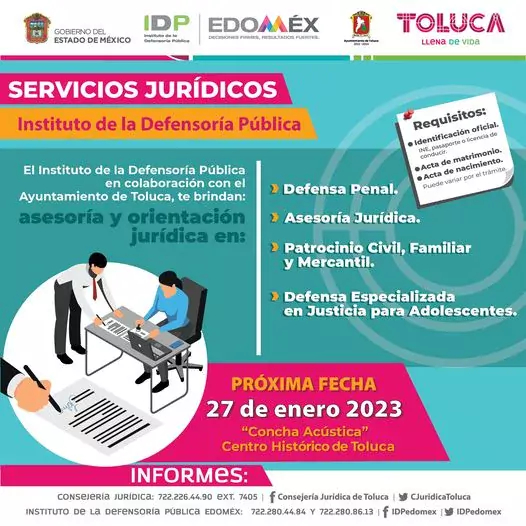 1674657762 Acompananos a nuestra jornada de Servicios Juridicos totalmente GRATUITOS en jpg