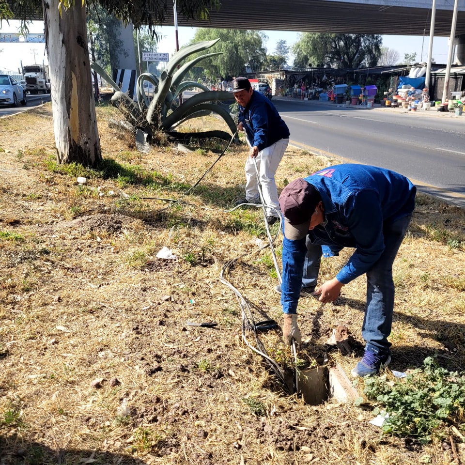 1674842133 195 El Ayuntamiento de Texcoco realiza trabajos de reparacion en luminarias