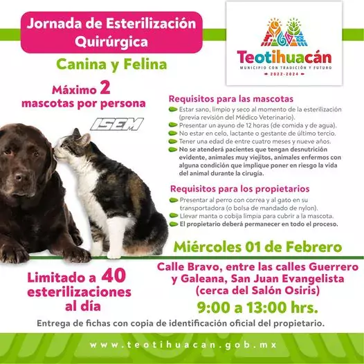 1674842269 Jornada de Esterilizacion Gratuita jpg