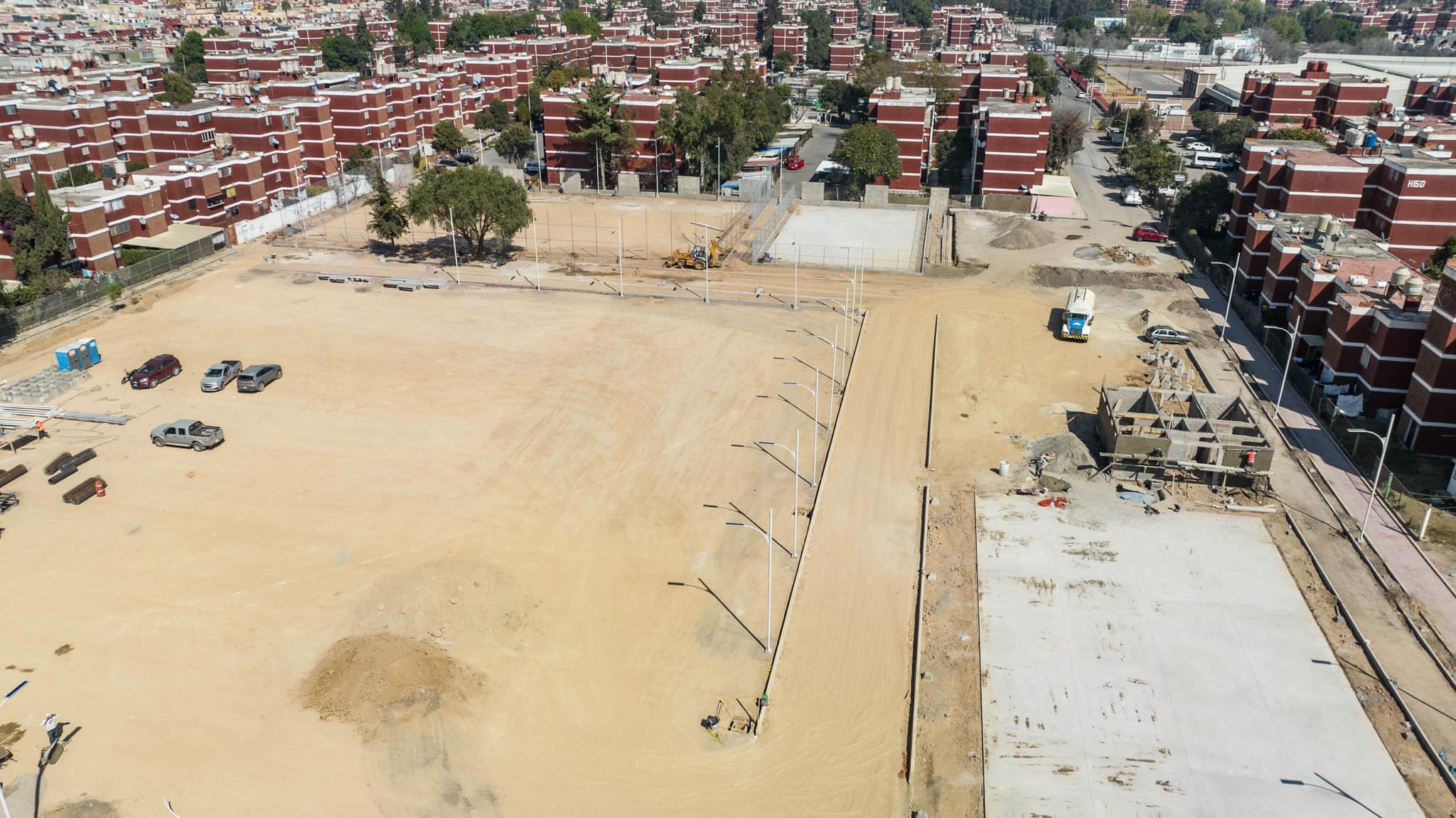 1674911086 276 ¡Asi va la construccion del estadio de beisbol en la