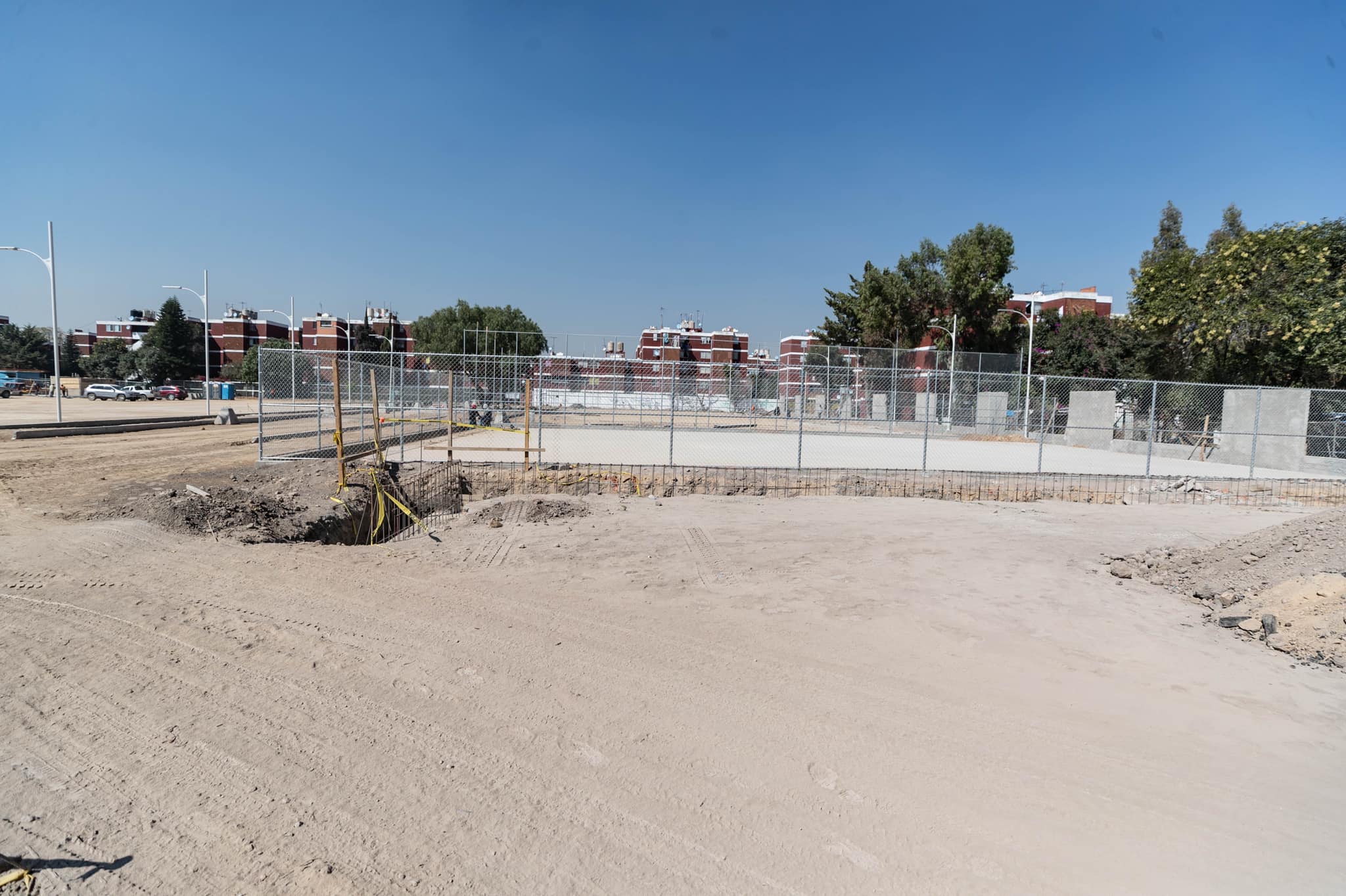 1674911086 561 ¡Asi va la construccion del estadio de beisbol en la