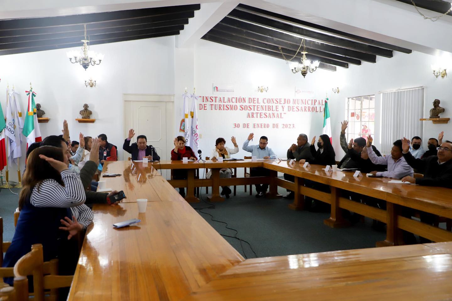 1675118404 858 Esta manana se llevo acabo la instalacion del Consejo Municipal