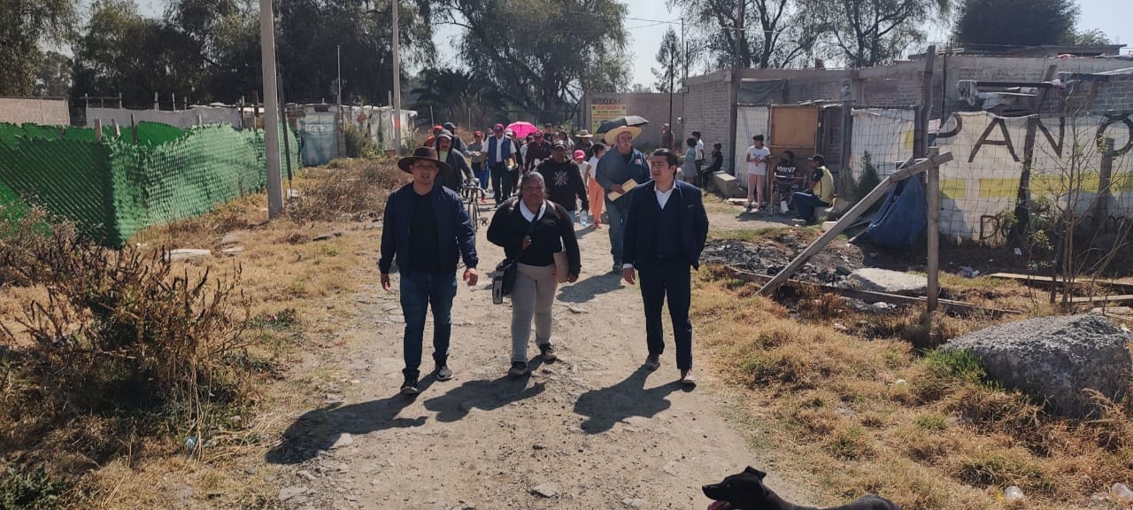 1675188893 814 Miembros del Ayuntamiento de Texcoco realizan recorridos en comunidades para