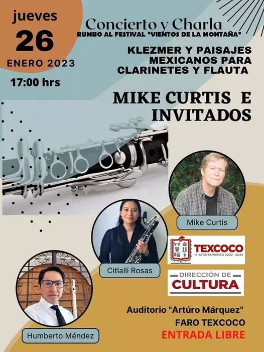 Acude al concierto y charla con Mike Curtis e invitado jpg