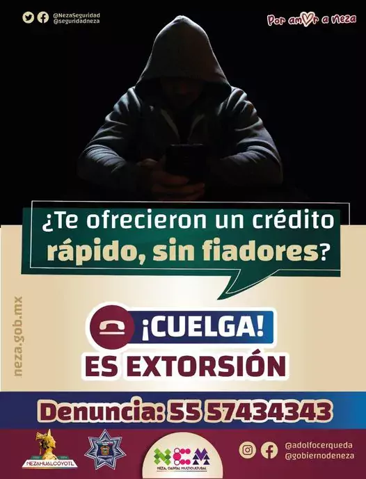 AltoALaExtorsion ¡Si te ha pasado algo como esto cuelga jpg