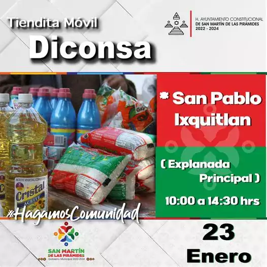 Amigos de la Comunidad de Diconsa un programa donde podran jpg