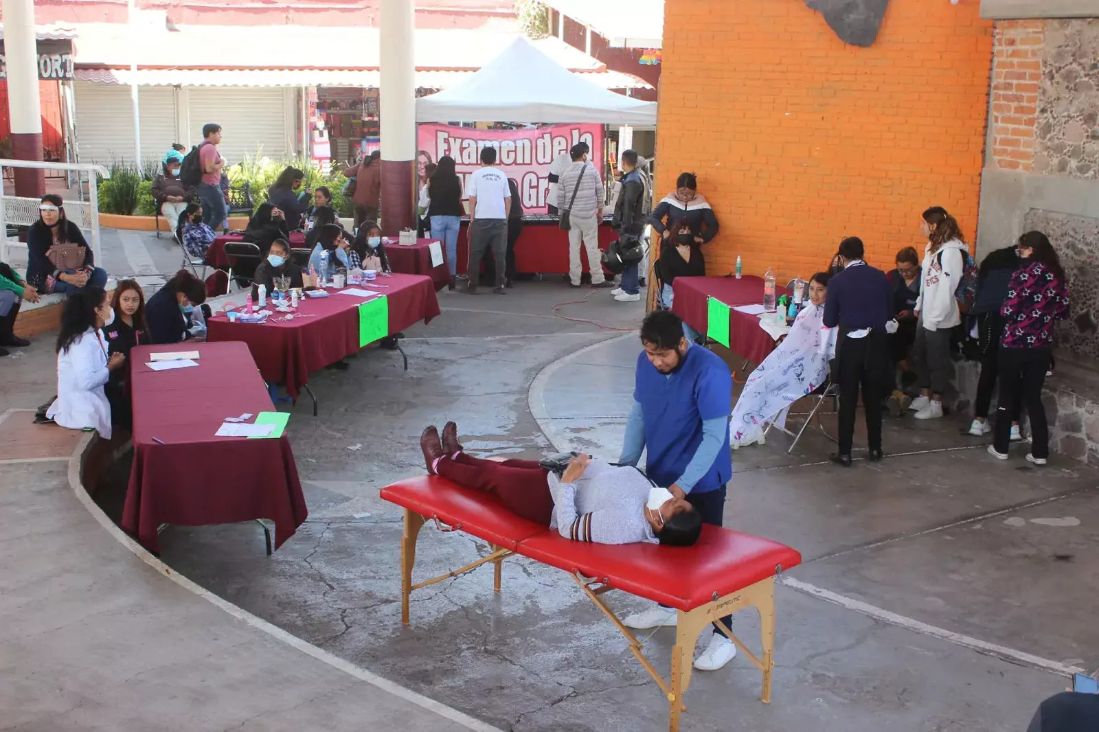 Asi transcurrieron las actividades de la Jornada de Salud como jpg