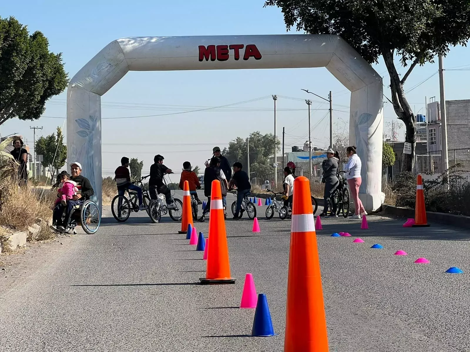 Bici Escuela en Accion llega a Lomas de Cuautitlan jpg