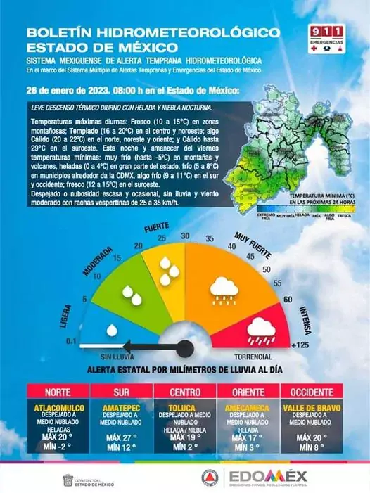 BoletinMeteorologico 26 de Enero de 2023 jpg