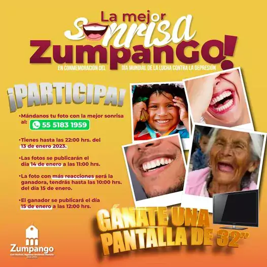 CONCURSO LA MEJOR SONRISA DE ZumpanGO En conmemoracion al dia jpg