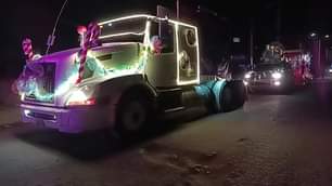 Caravana de Reyes Magos en Alborada Jaltenco