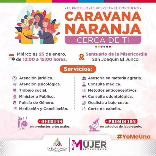 CaravanaNaranja Llevamos a ti mas de 10 servicios y jpg