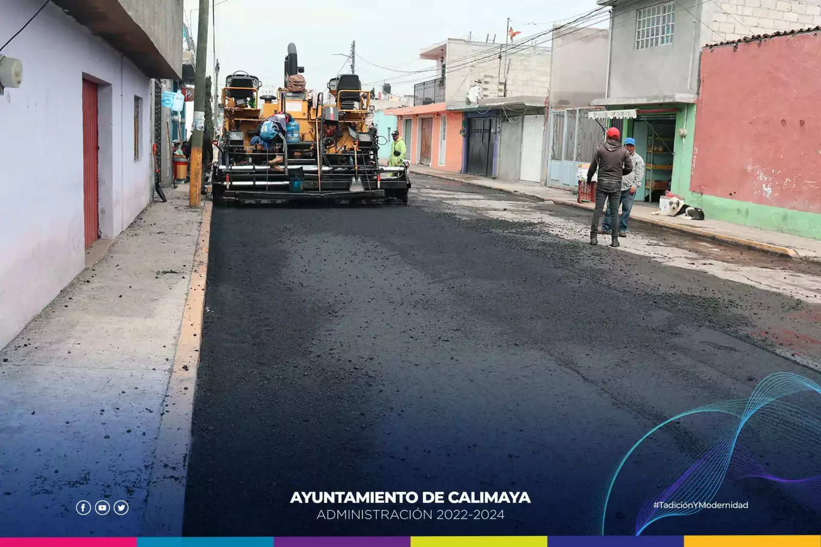 Continuamos con el proceso de pavimentacion en las calles del jpg