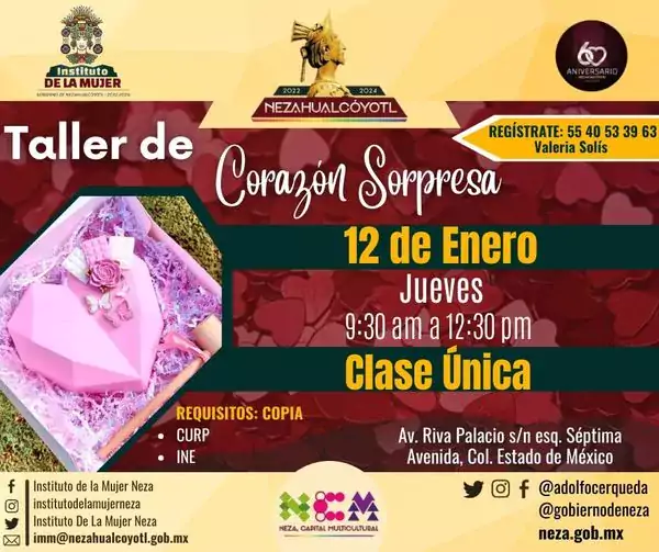 CorazonSorpresa El Instituto Municipal de la Mujer Nezahualcoyotl te jpg