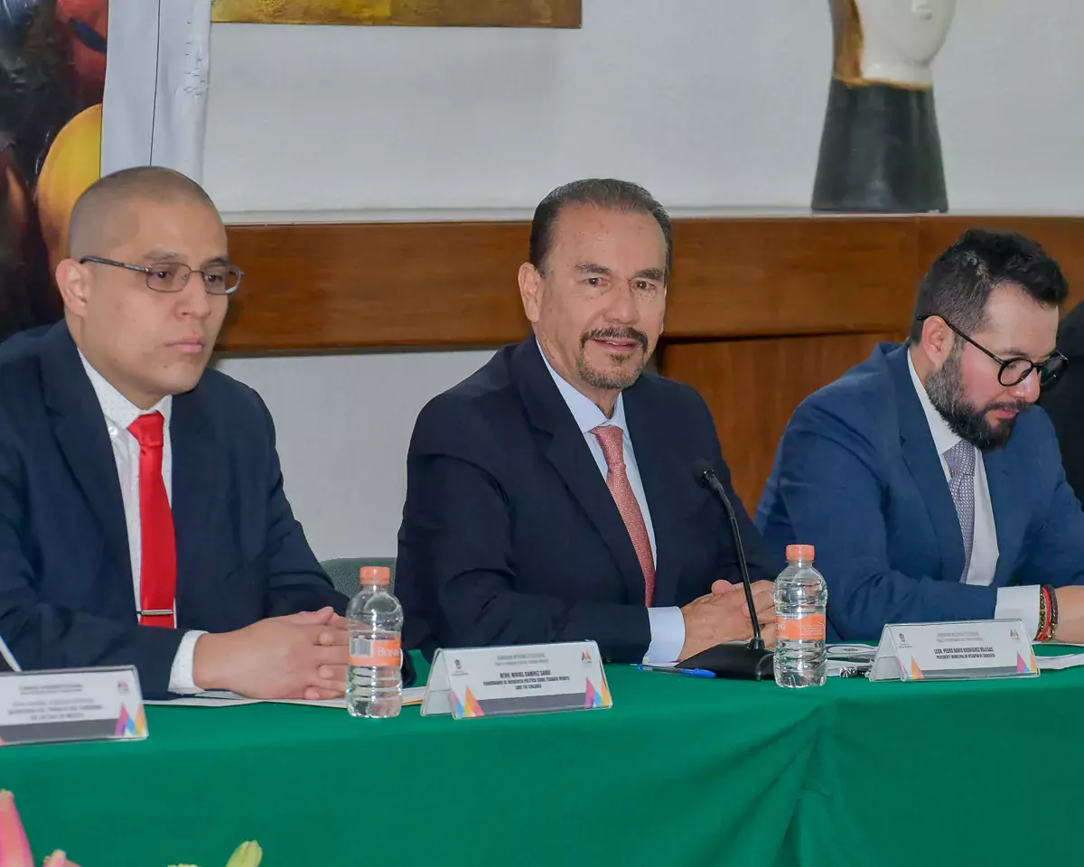 Durante la Trigesima Quinta Sesion Ordinaria de la comision Interinstitucional jpg