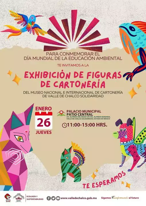 EcologiaYSustentabilidad Acompananos en la exhibicion de figuras de cartoneri jpg