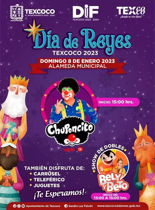 El Ayuntamiento de Texcoco te invita a celebrar el Dia jpg