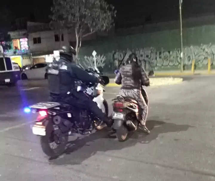 Empatia Elementos del grupo Motorizado del sector Pantitlan auxiliaron jpg