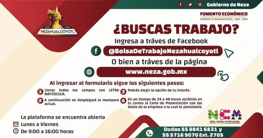 Empleo Si estas en busca de trabajo la Direccion jpg