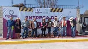 En calle San Lorenzo de Tetitla y limite con Puente