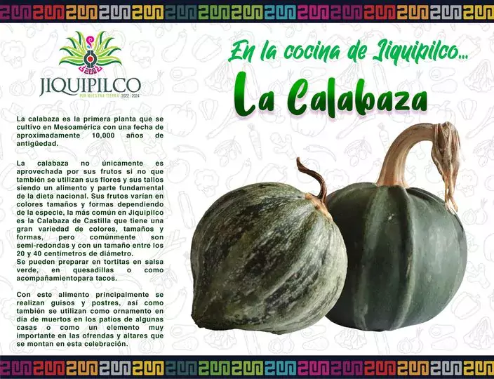 En la Cocina de Jiquipilco te presentamos La Calabaza jpg