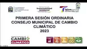 EnVivo Primera sesion del Consejo Municipal de Cambio Climatico jpg