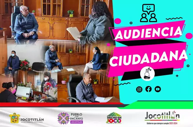 Esta manana en audiencia ciudadana el Presidente Municipal Jesus Cedillo jpg