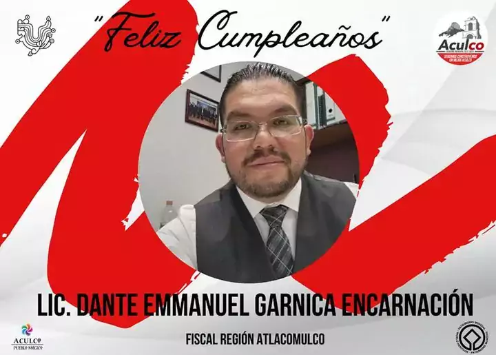 Felicitamos al Lic Dante Emanuel Garnica Encarnacion Fiscal Region Atlacomulco jpg